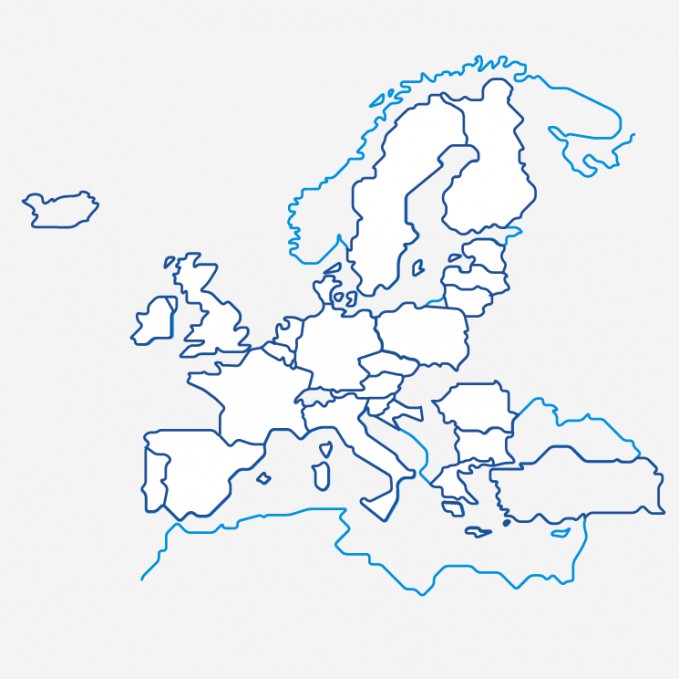 European Flour Millers Members Map of Europe